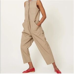 Womens Caron Callahan Tobias Jumpsuit in Gray